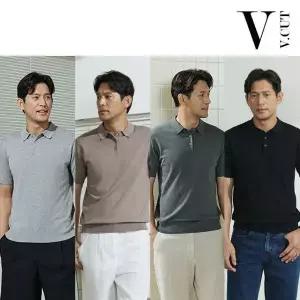 [하프클럽/브이컷]브이컷 26SS NEW 남성 린넨 카라니트 4종