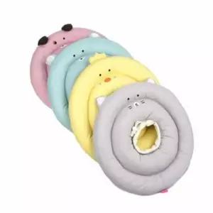 [반려] 강아지목쿠션 넥카라 반려동물 S 강아지수술넥카라