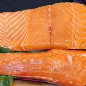 슈페리어 노르웨이 생연어 필렛 1KG 노르웨이생연어 생연어필렛 연어회필렛