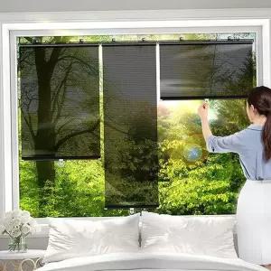 붙이는 블라인드 창문가리개 암막 3종 창문햇빛가리개 미니셀프 베란다 주방