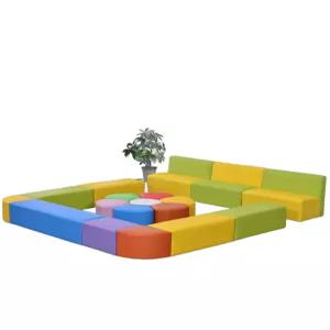 소파 휴게실 대기실 큐브 벤치