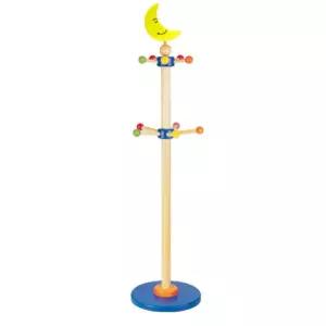 귀여운 원목 2단 아이방 옷걸이 어린이 아기방꾸미기