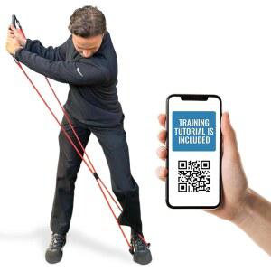 골프 스윙 트레이닝 경로 저항 근육 위한 보조 그립 정확도 트레이너 파워 기억을 밴드