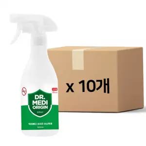 손소독제 닥터메디 오리진 스프레이 500ml×10개 에탄올70% 식약처인증 의약외품
