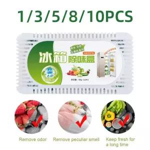 활성탄 냉장고 탈취 상자 1개 3개 5개 세트 주방 냄새 제거용