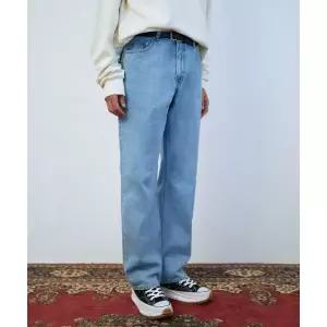 MIGNONNEUF MNFS 541 와이드 데님팬츠 라이트블루 2087222