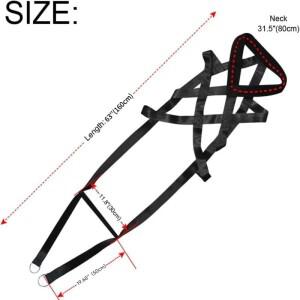 대형 작업견 훈련용 리드 썰매 안전벨트 행동 내구성 있는 개줄 애호가를 위한