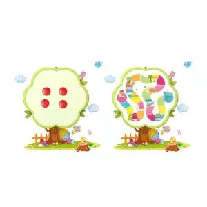 토끼와농부 주사위놀이 보드판 어린이 칼라보드 칠판보드 화이트보드판 화이트보드