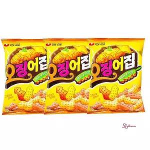 농심 버터구이 맛3개 오징어집nop057