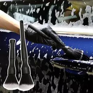 [콩심팥심]디테일링 휠 1세트 세차 자동차 타이어 내부 솔 브러