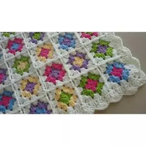 손뜨개 담요 코바늘 뜨개질 키트 코바늘블랭킷 이불 무릎담요 블랭킷 수제