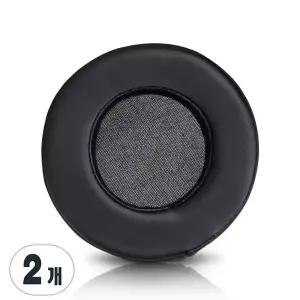 앱코 해커 다얼유 콕스 캐맥 녹스 이어패드 PC방 헤드셋 헤드폰 타원형 호환 커버 인조가죽 PU 2개(1쌍)