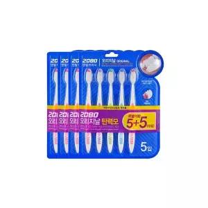 애경 2080 오리지날칫솔 10입 탄력모 x4개 974770