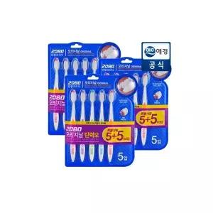 애경 2080오리지날칫솔 10입 탄력모 3세트 (총30개) 974772