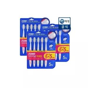 애경 2080오리지날칫솔 10입 미세모 3세트 (총30개) 974773