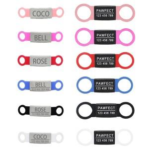 맞춤  각인 이름표 태그 애완동물 ID 스테인리스 스틸 소형 고양이 목걸이 악세서리