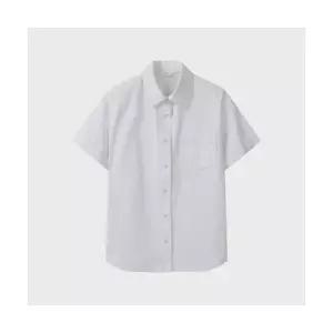 탑텐 TOPTEN 여성 데님 반팔 포켓 셔츠_MSF2WC2304 MSF2WC2304 430726