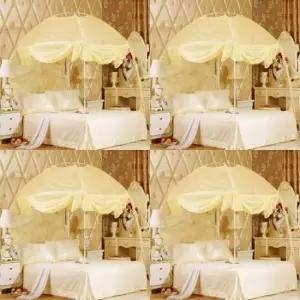 [SBD] 베이지 사각 돔형 모기망 모기장 180x220cm 침대모기장