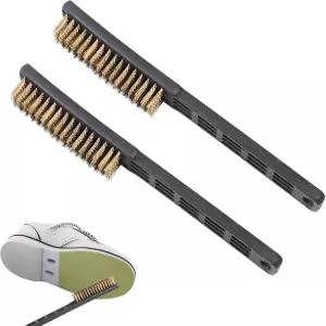 신발 슬라이드 보호 밑창 제거 개선에 도움이 되는 YKEBVPW 2Pcs 볼링 브러시 액세서리 키트 남녀 필수