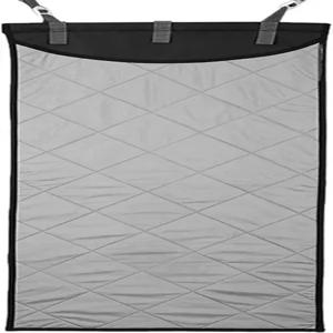 문 위의 다림질 매트 45.3x18.9인치 내열 담요 접이식 휴대용 방수 미끄럼 방지 절연 수직 걸이식 다리미