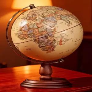 지구본 사무실 인테리어 서재 led 소품 부상 엔틱 장 세계 촬영 자기 지도 회전