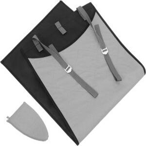 니양글 휴대용 접이식 다림질 패드 및 미니 보드 세트 다리미 받침대와 함께 여행 가정용 내열 면 매트