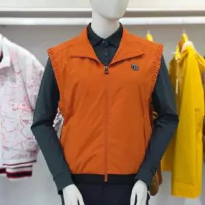 루이까스텔 FW 여성 오버핏 I 프린트 조끼 점퍼 베스트 7LEJP906O