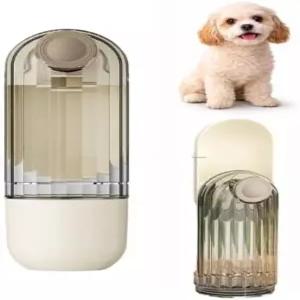 마쿠나 개 물병 걷기 하이킹 및 여행용 그릇이 내장된 휴대용 누수 방지 반려동물 정수기