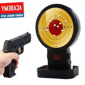 자동 점수 표시 사격 연습 타겟 젤리탄 전용 실내 슈팅 게임 장난감 집중력 향상