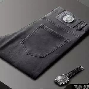 EAMT 팬츠 그레이 남사친 홍콩 프리미엄 럭셔리 청바지 스판 스키니진 9부 YJ1