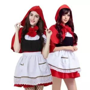 고등학교졸업사진컨셉 빨간망토 코스프레 의상 코스튬/갓샵 할로윈 차차 옷