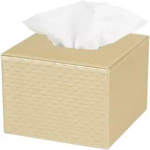 JACKCube 디자인 사각 종이 페이셜 티슈 박스 커버 욕실 세면대용 홀더 침실 드레싱용 바닥에 스트랩이