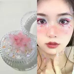 메이크업 쥬얼리 페이스 큐빅 보석 반짝이 스티커