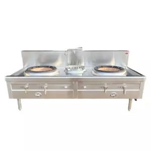 강렬한 화재 난로  상업용 가스 액화 천연가스 호텔 주방 특수 소화막 내화 벽돌 쿡탑