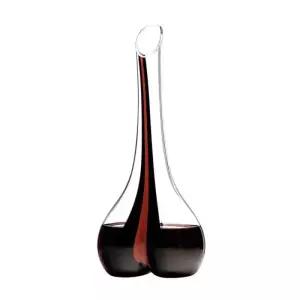 리델 와인용품 선물 디캔터 블.랙타이 스마일 레드 1410ml