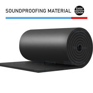 200x50cm 자동차 방음재 알루미늄 호일 고무폼 자가 접착식 차량 소음 차단 매트