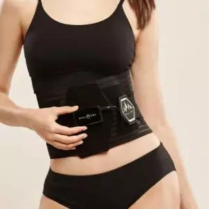 리얼EMS 허리 챔피온 벨트 복부 복근 운동 기구 저주파 마사지