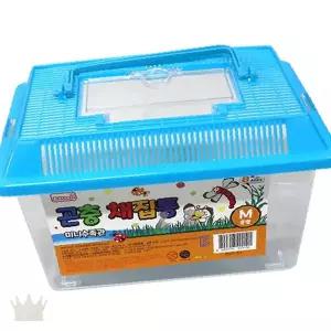 투명 휴대용 사육 관찰 용기 중형 곤충 수생 생물 애완 동물 보관함