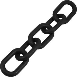 레트로 나무 체인 링크 장식 - 가정용 거실 커피 테이블 농가용 블랙 파인 매듭