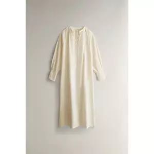 zara 자라 오픈 니트 레이스 코튼 홈 원피스 - 크림148736