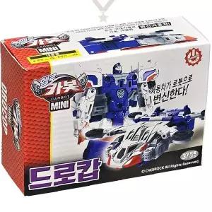 미니 변신 경찰차 로봇 드로캅 어린이 남아 캐릭터 피규어 완구