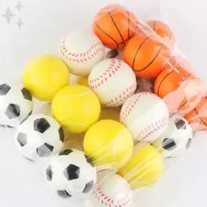 어린이 실내 스포츠 연습용 미니 공놀이 세트 12p 농구공 야구공 축구공