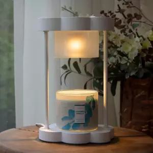 디머가 장착된 캔들 워머 램프 0-6시간 타이머 양키 라지 병 호환 그녀를 위한 홈 데코 선물 발렌타인데이