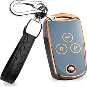 키체인 스마트 홀더-그레이가 장착된 아큐라 MDX TL TX ZDX RSX 액세서리용 혼다 시빅 IX 파일럿 어코드 8