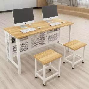 컴퓨터실 책상 데스크 책걸상 강의실 컴퓨터책상 2인용 실습실