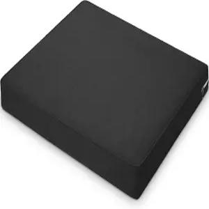 야외용 오스만 쿠션 23인치 x19인치 x3인치 방수 페이드 저항 발판 조절 가능한 파티오 블랙