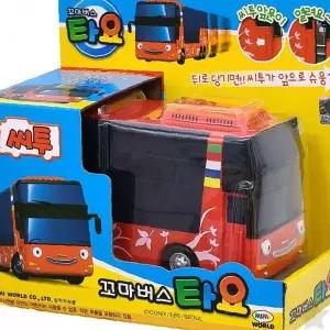 애니메이션 캐릭터 버스 장난감 자동차 어린이 역할 놀이 미니카 완구