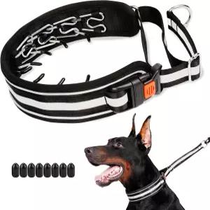 메이어존 마팅게일 노 풀 도그 칼라 대형 중형견을 위한 반사 워킹 핏불 벨기에 말리노 도베르만 훈련용