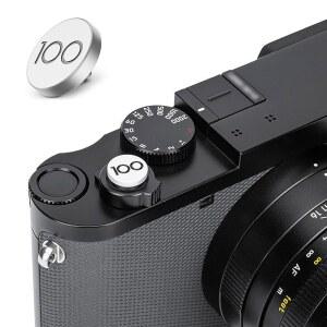 [미국배송] 라이카 Q3 43 Q2 Q-P X-T30 III XT30III용 카메라 셔터 릴리스 버튼 캡 내구성과 변형 저항성 편안한 프레싱 제공 100주년 한정판 - 실버