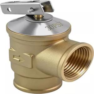 3/4 FNPT 여성 입구 및 출구 - 온수 보일러 수력 난방 시스템용 30PSI 자동 압력 밸브 내구성이 뛰어난